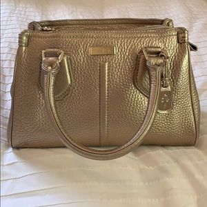 Cole Haan gold purse